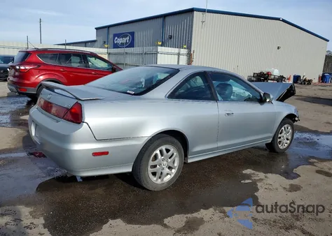 2002 Honda Accord Ex z USA, uszkodzony, nr VIN 1HGCG22552A027092